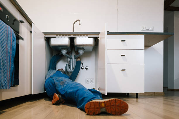 Professional Drain Cleaning technician working in Winnsboro, LA